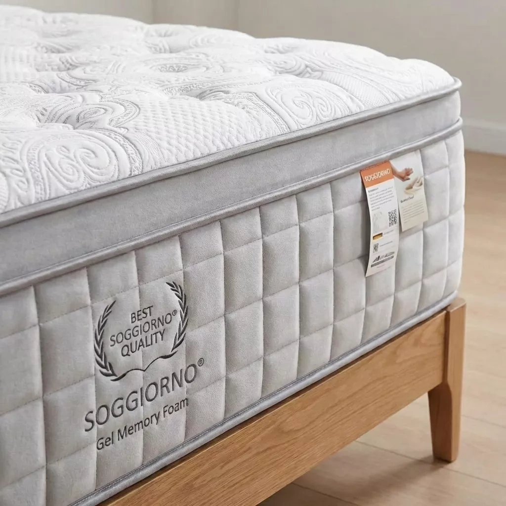 Split Folding Memory Foam Mattress