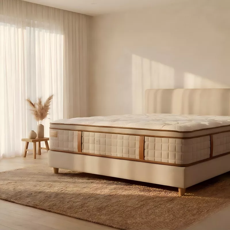 Bamboo Fiber Cover Memory Foam Mattress Skin Friendly