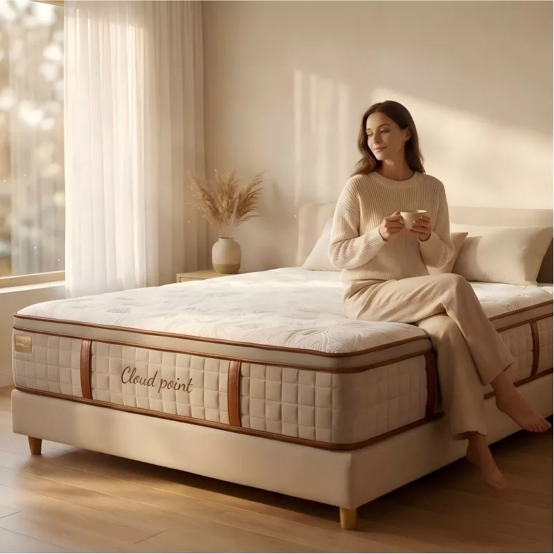 Bamboo Fiber Cover Memory Foam Mattress Skin Friendly