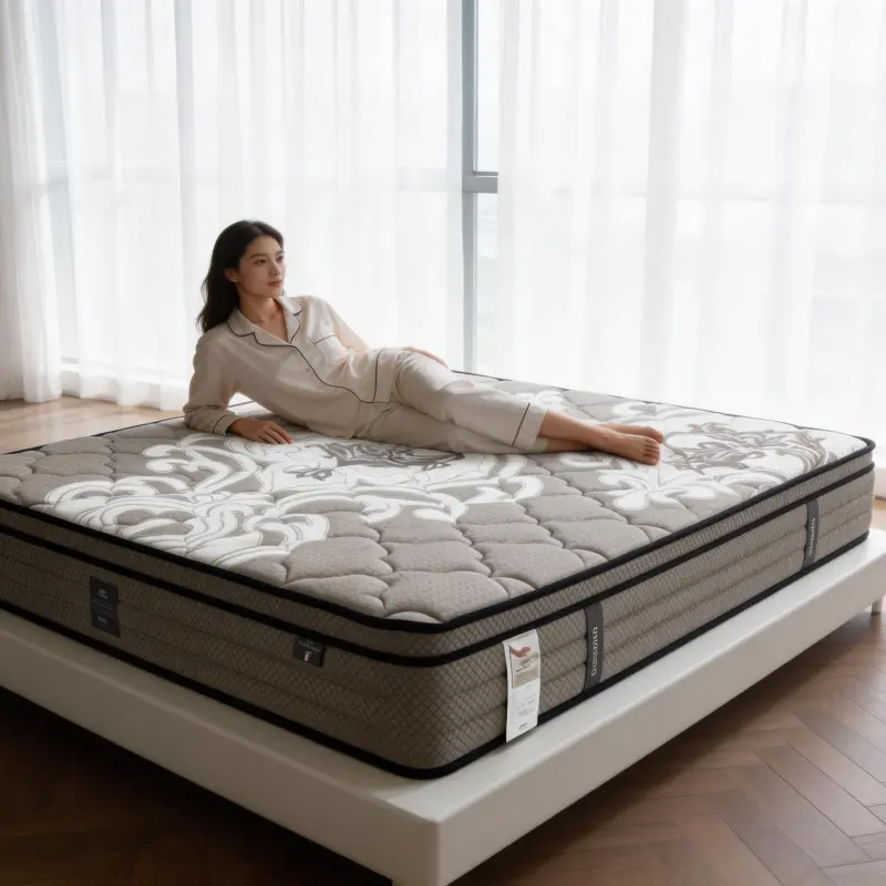 Queen Size Latex Mattress - Spacious & Eco-Conscious Sleep Surface