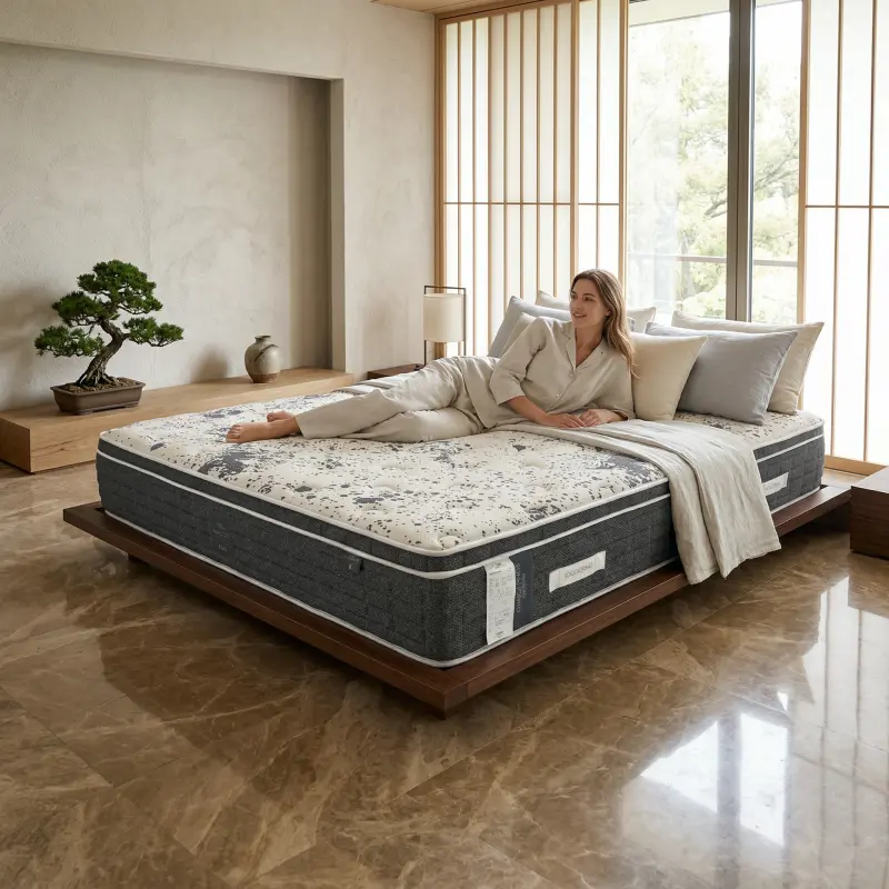 King Size Memory Foam Mattress - Spacious & Supportive Sleep Surface