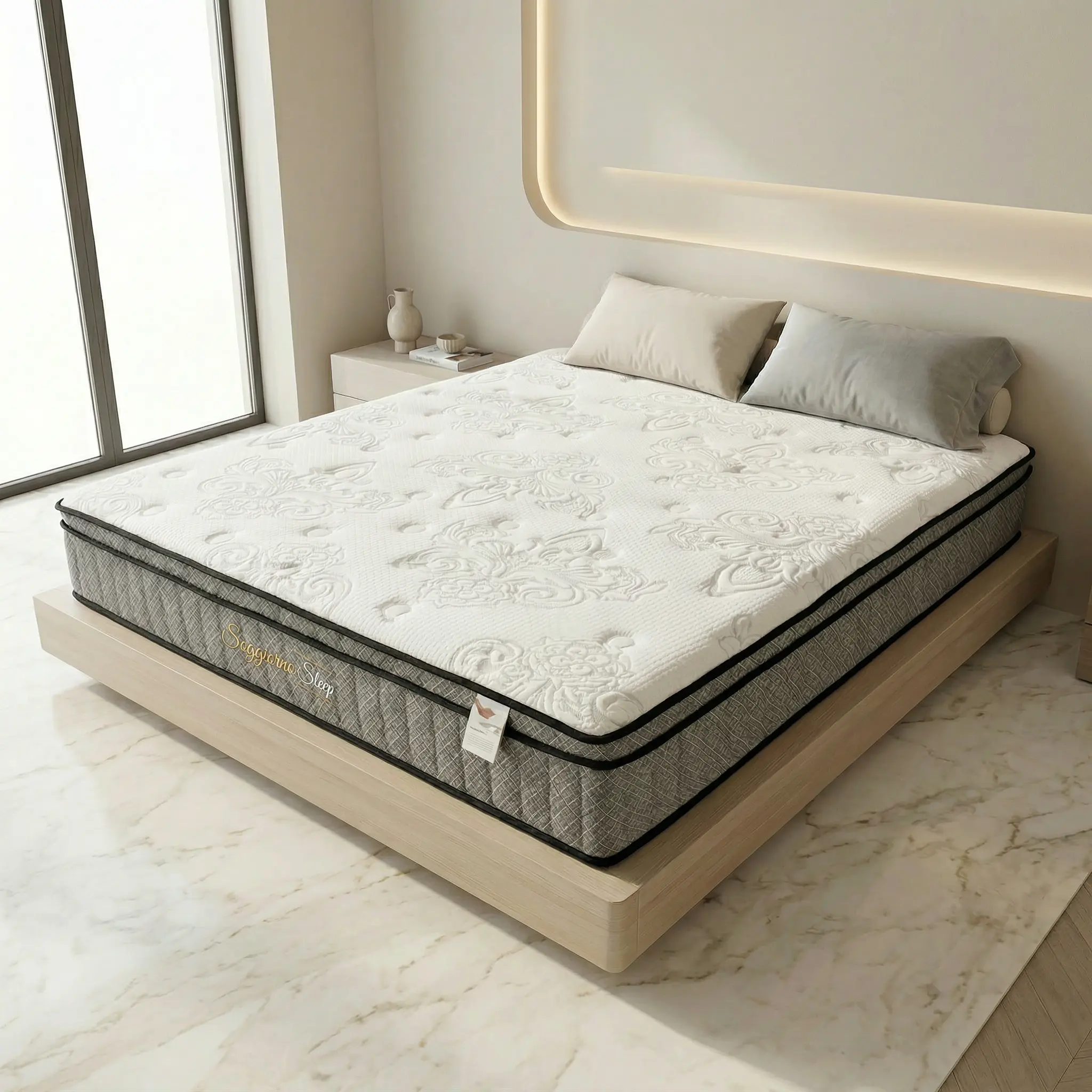 Roll Up Vacuum Pack Memory Foam