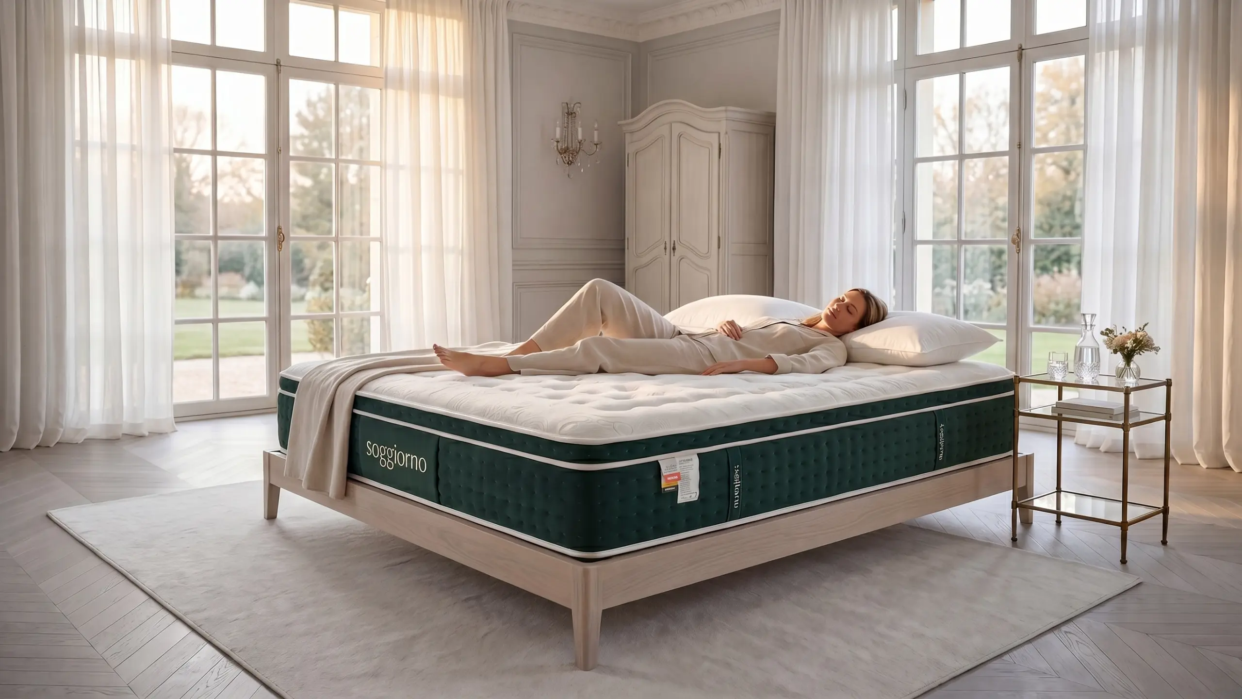 Durable Wear Resistant Natural Latex Mattress