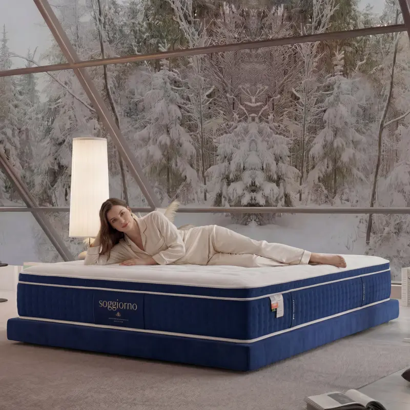 100% Natural Dunlop Latex Mattress Firm Support