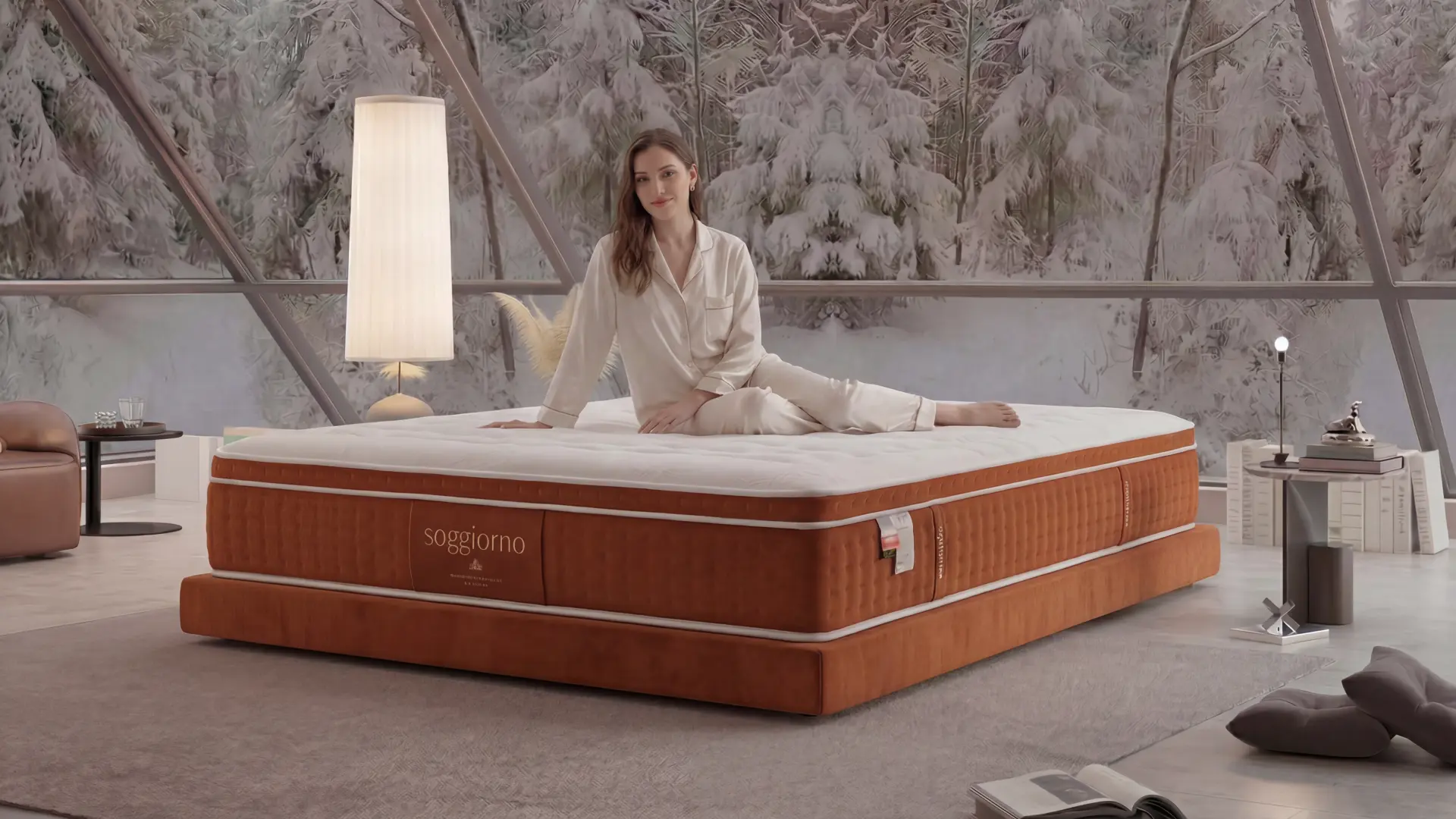 Silent No Noise Latex Spring Mattress