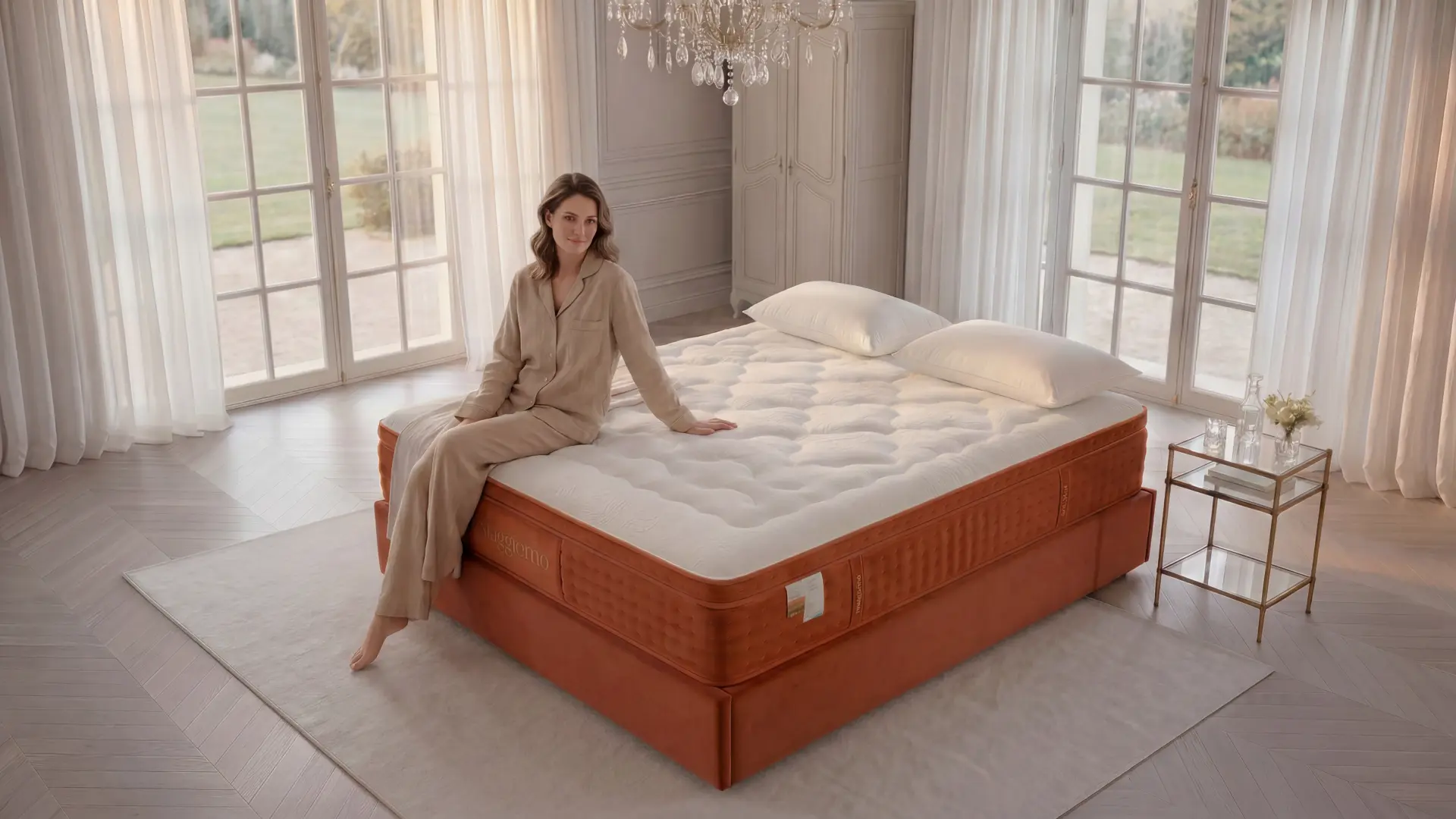 Silent No Noise Latex Spring Mattress