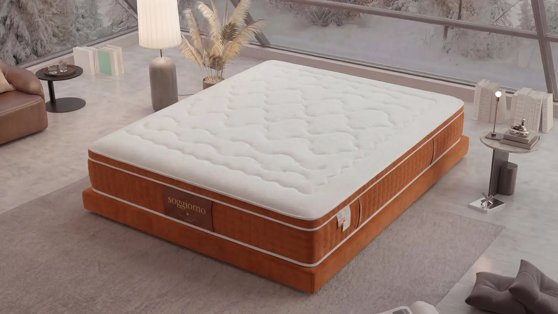 Silent No Noise Latex Spring Mattress