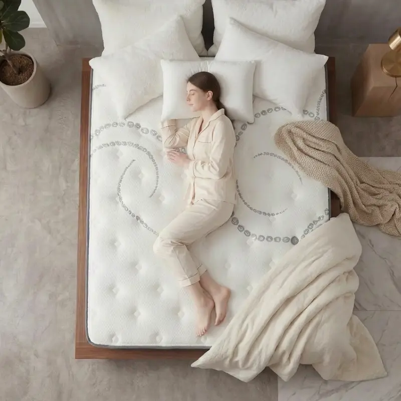 Queen Size Natural Latex Mattress Hotel Grade