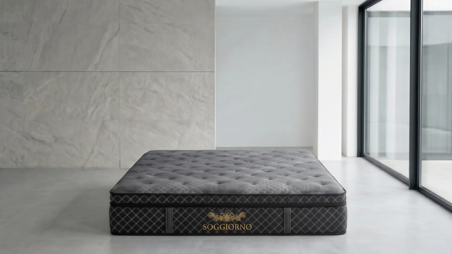 Organic latex foam mattress